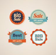 set of retro labels N4