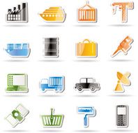 Industry and Business icons N3