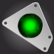 Metal background vector illustration