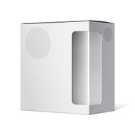 White Package Box with a transparent window N2