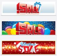 Xmas Sale Banners