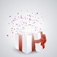 Gift box with confetti N2