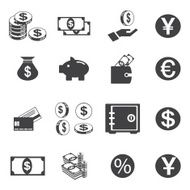 Money icons for site