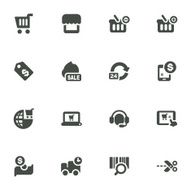 Shopping Icons N377