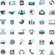 web and communication Icons N9