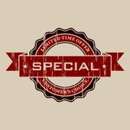 Vintage Special Label