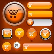 Buy high-detailed web button collection N2