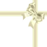 Yellow bow and tape