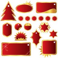 Elegant Winter Labels