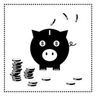 piggy bank symbol