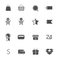E-commerce and online shopping icons N8