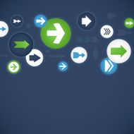 abstract arrows background N10