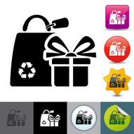 Shopping gifts icon