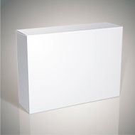 Package white box design template for your package design N5