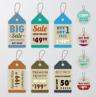 Sale Price Tags N10