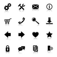 Website Icons Black