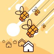 Falling trucks