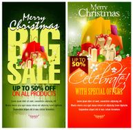 Christmas Sales Promotions Vertical Banners