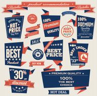Set of retro product recommendations N14