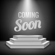 Coming soon concept background