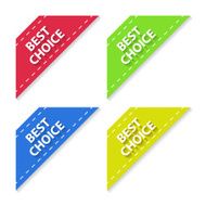 Set of Flat Signs Best Choice Vector