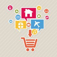 Online Business Icons - Vector Illustration N44