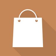shopping bag web icon N6