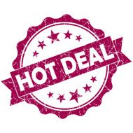 hot deal red round seal