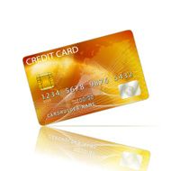 Credit Card Icon Isolated on white N3
