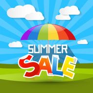 Summer sale illustration N2