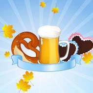 Vector Oktoberfest Background