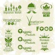 Vegetarian products logo