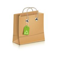 Plain Paper Bag Icon