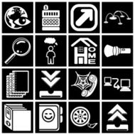 web icon series set