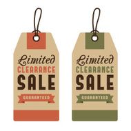 Set of discount sale labels N2