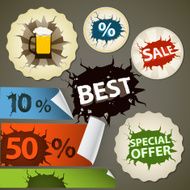 Discount shopping tags