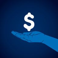 currency in hand
