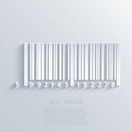 Vector bar code background Eps10 N2