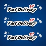 Creative Fast Delivery Banners