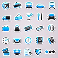 Transportation stickers