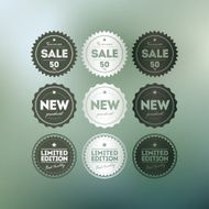 retro badges N7