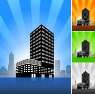 Commercial Building Color Set N26