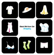Colorful Mini Icon Set Shopping N2