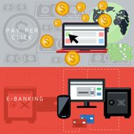 E-banking and pay per click cards