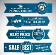 vintage business banners set N24