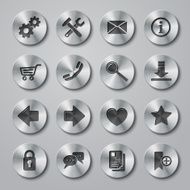 Website Icons Metal