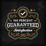 Vintage Chalkboard Label N4
