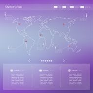 Template for web-site and mobile application