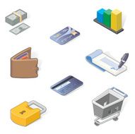 Isometric Finance Icons