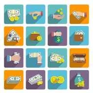money icons set N8